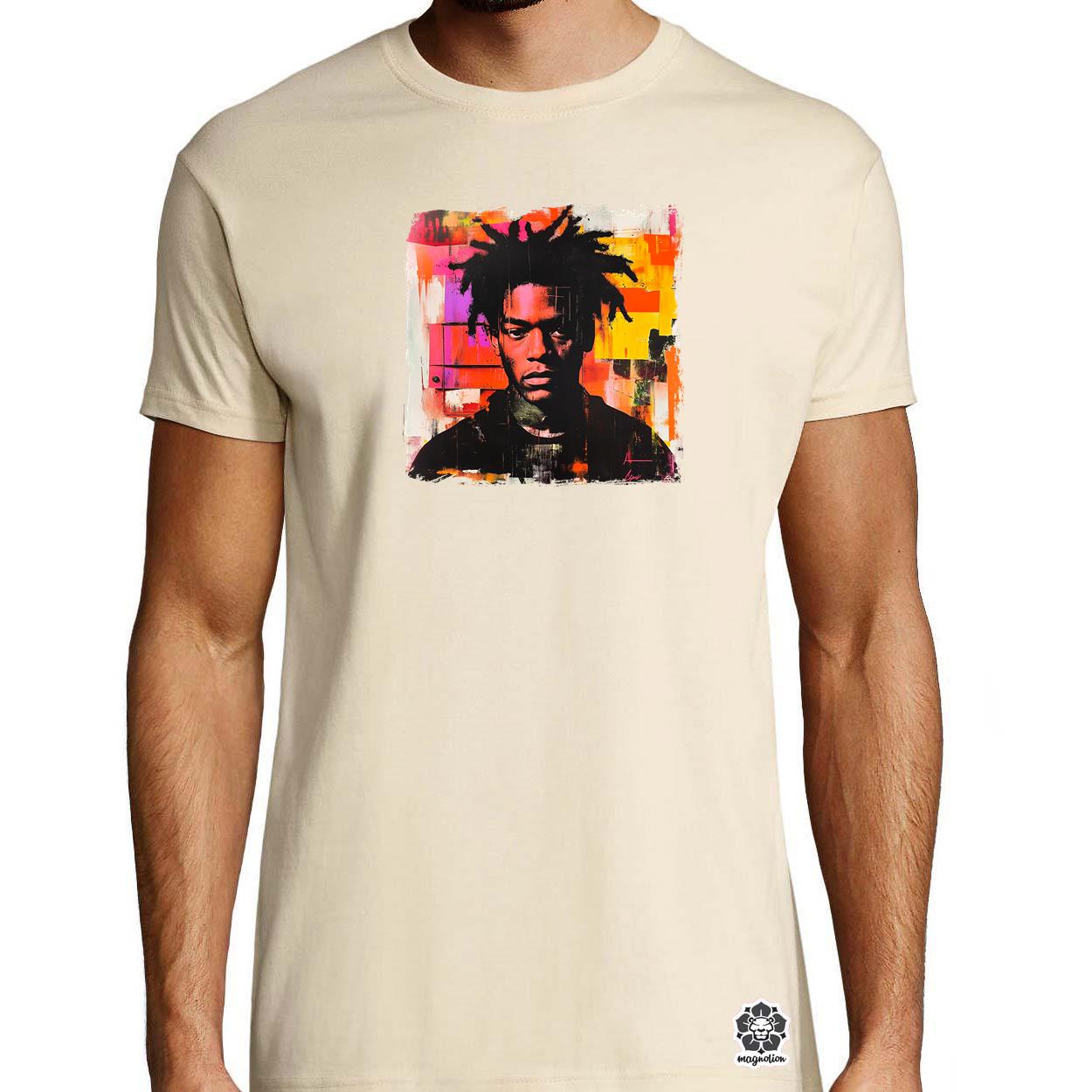 Basquiat pop art v4 egyedi póló 