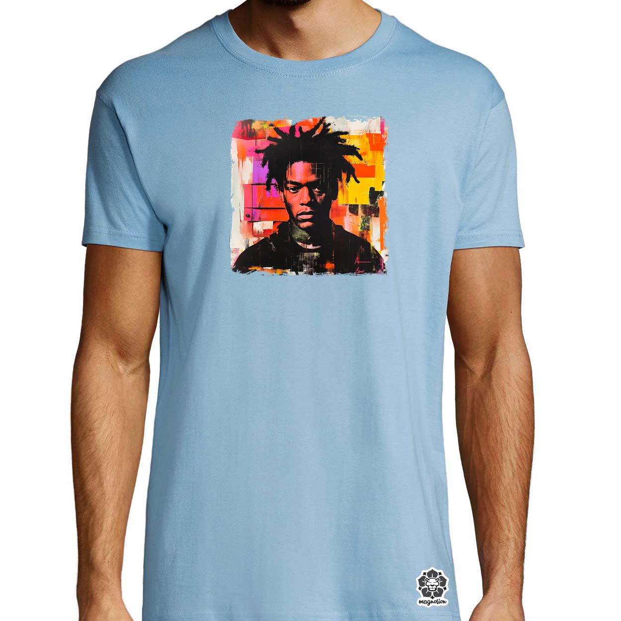 Basquiat pop art v4 egyedi póló 