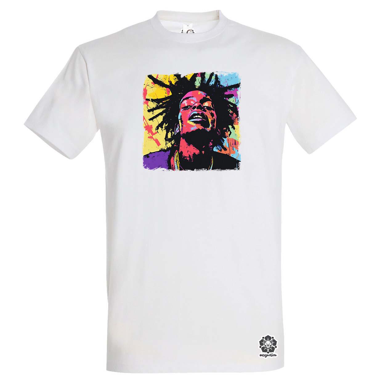 Basquiat pop art v6 egyedi póló 