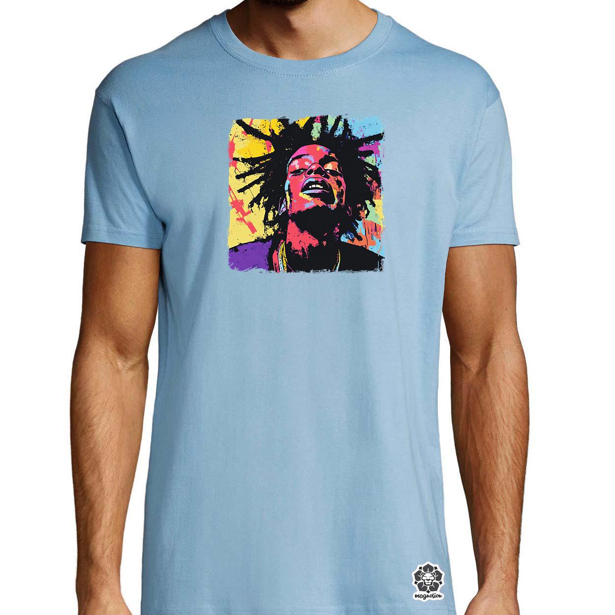 Basquiat pop art v6 egyedi póló 