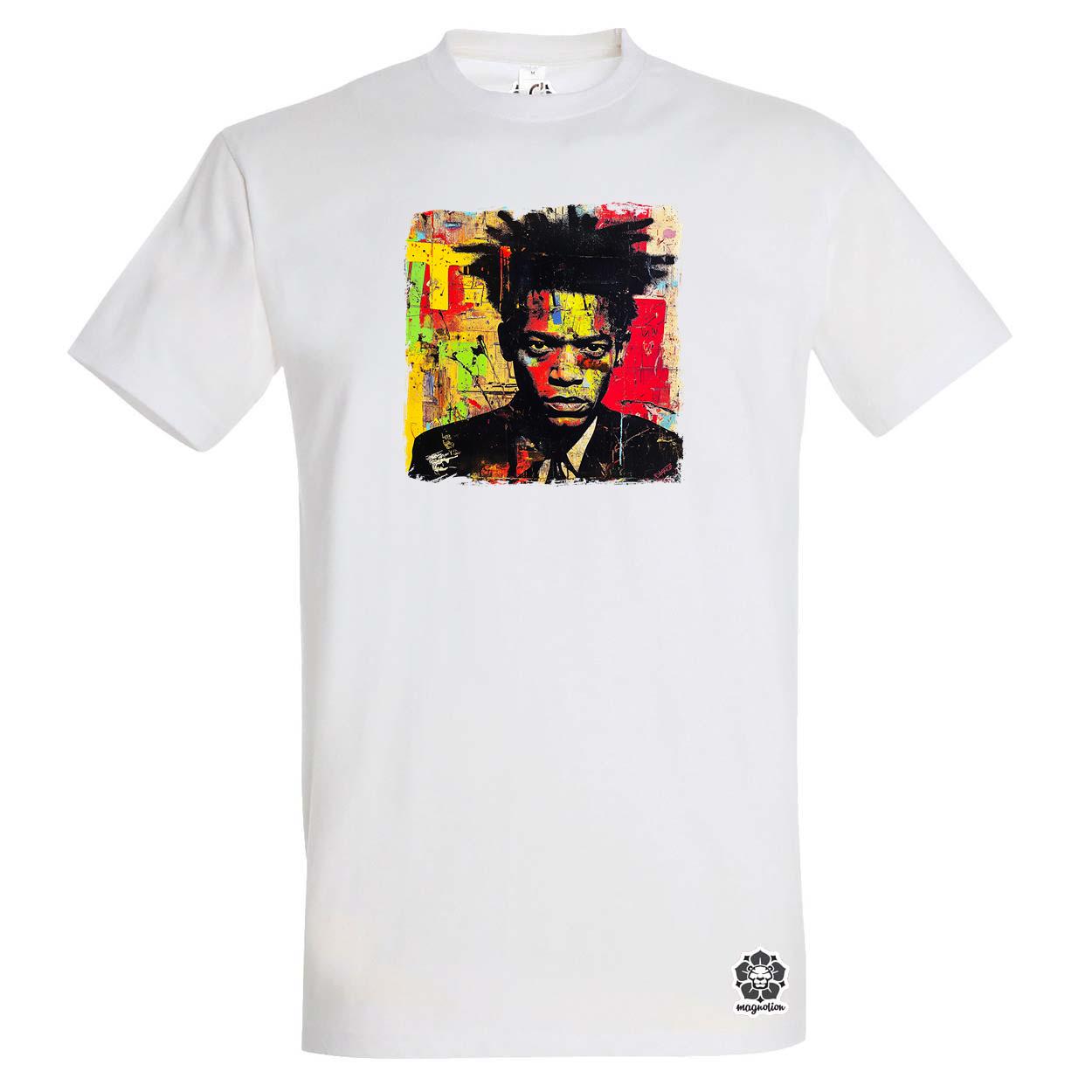 Basquiat pop art v7 egyedi póló 