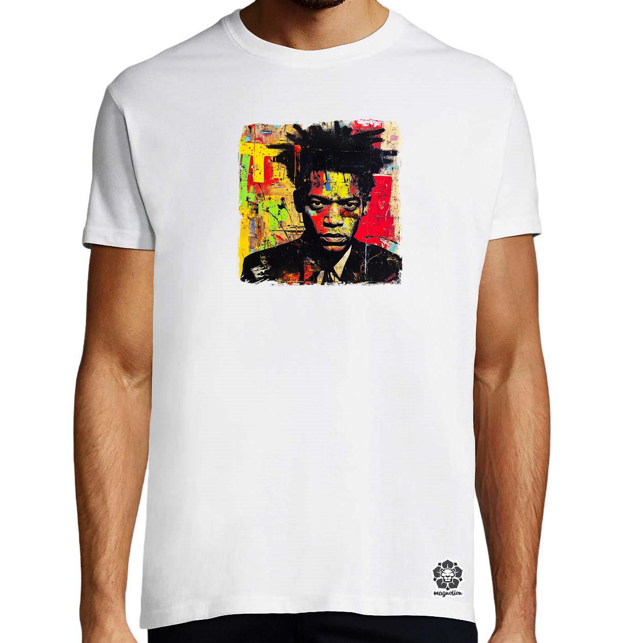 Basquiat pop art v7 egyedi póló 