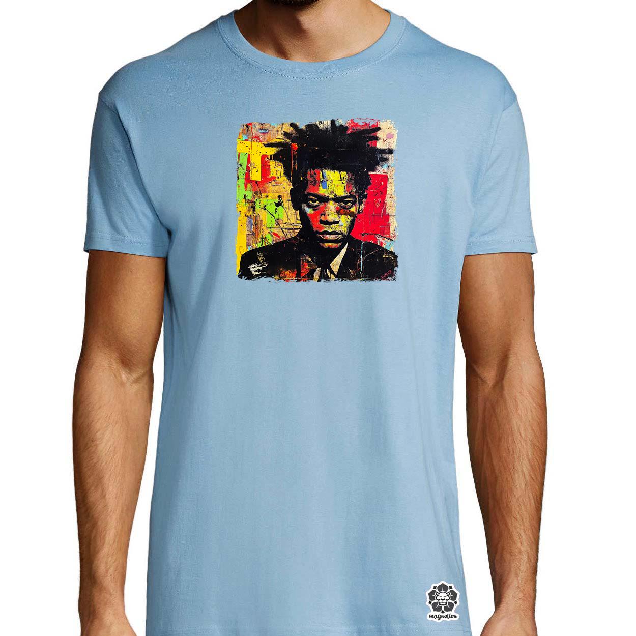 Basquiat pop art v7 egyedi póló 