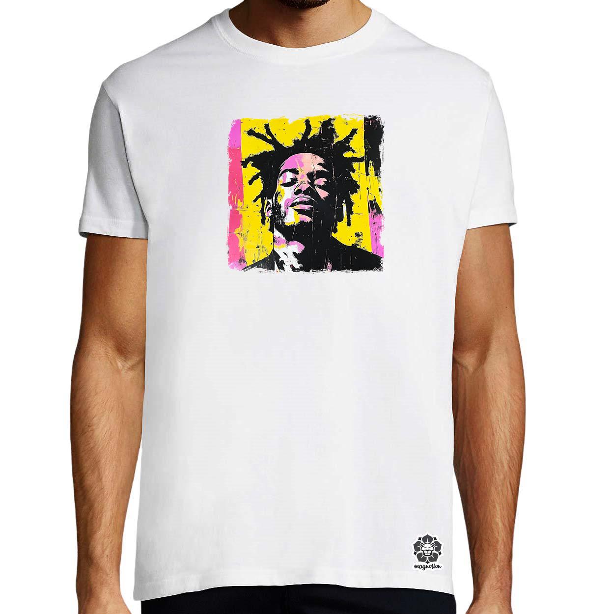 Basquiat pop art v8 egyedi póló 