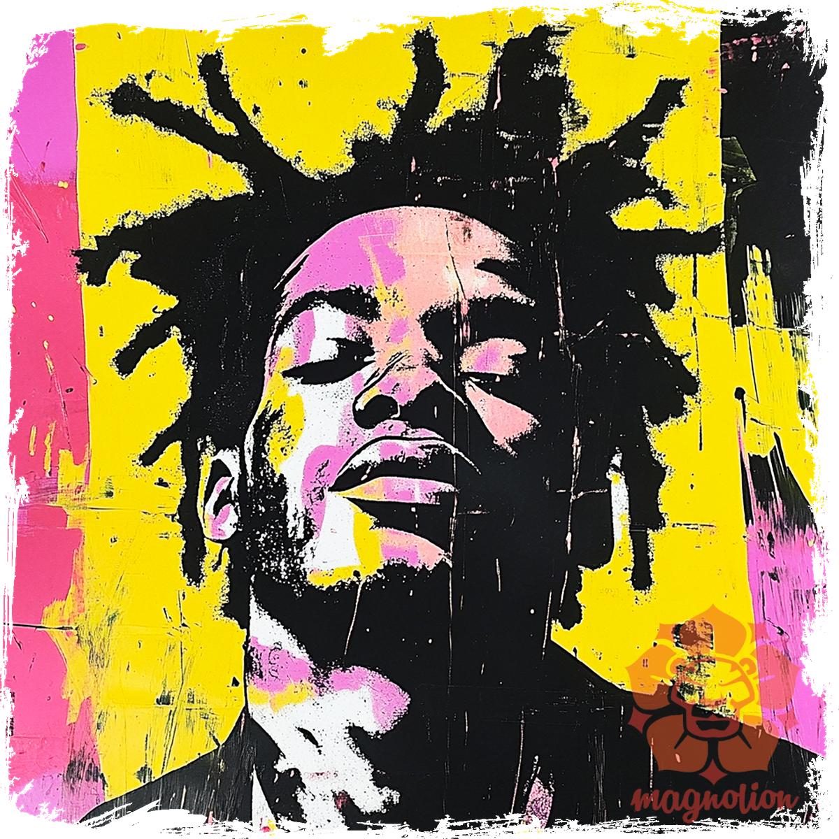 Basquiat pop art v8 egyedi póló 