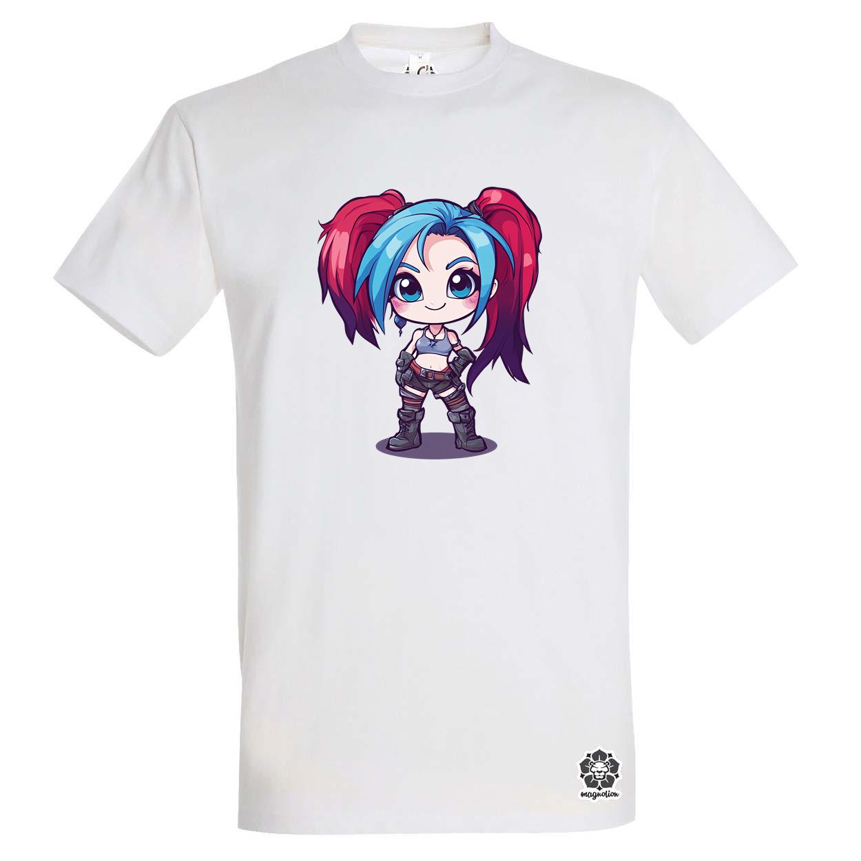 Chibi Jinx v1 egyedi póló 