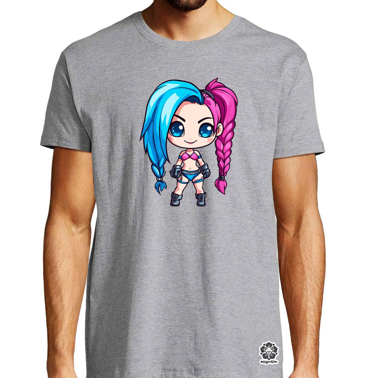Chibi Jinx v2 egyedi póló 