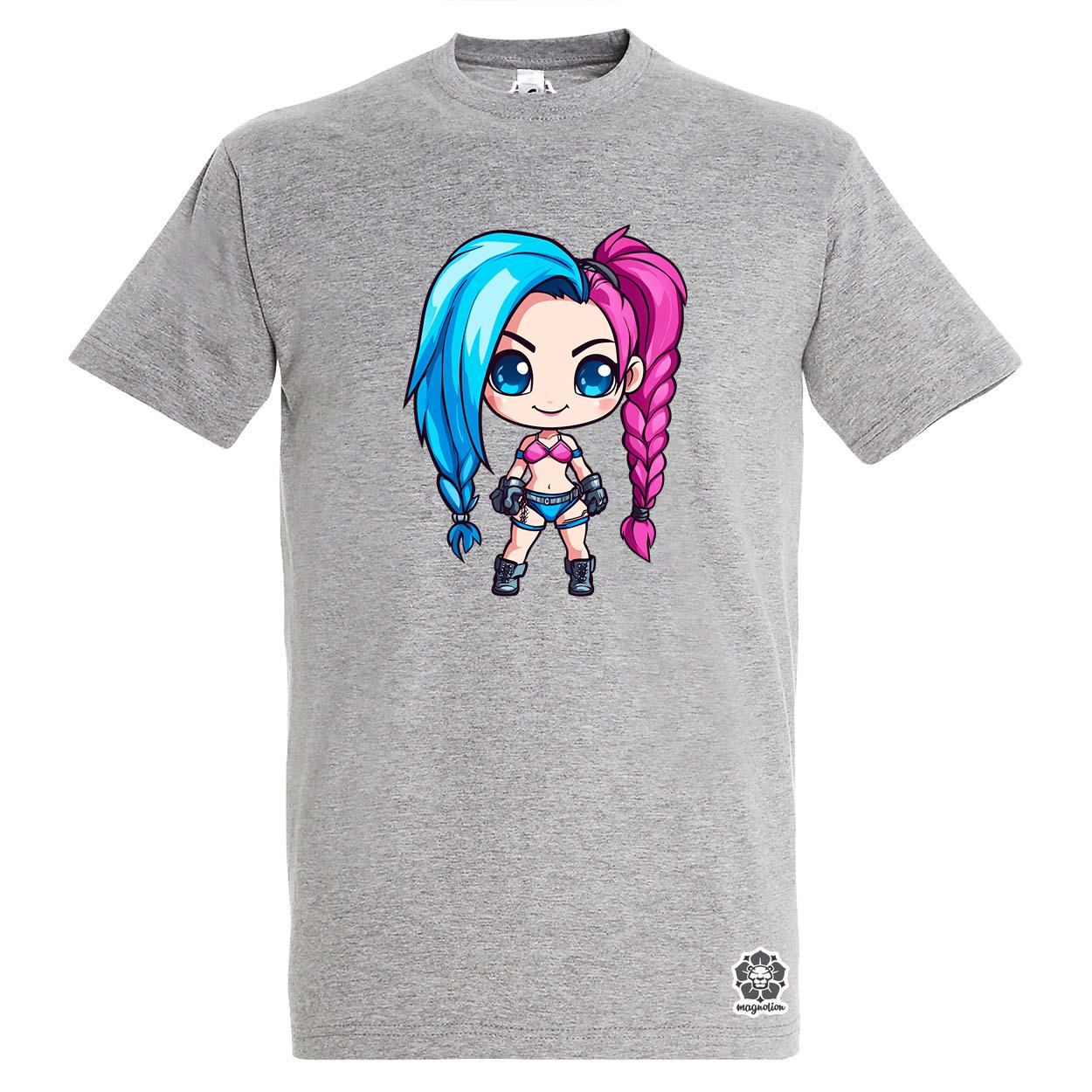Chibi Jinx v2 egyedi póló 