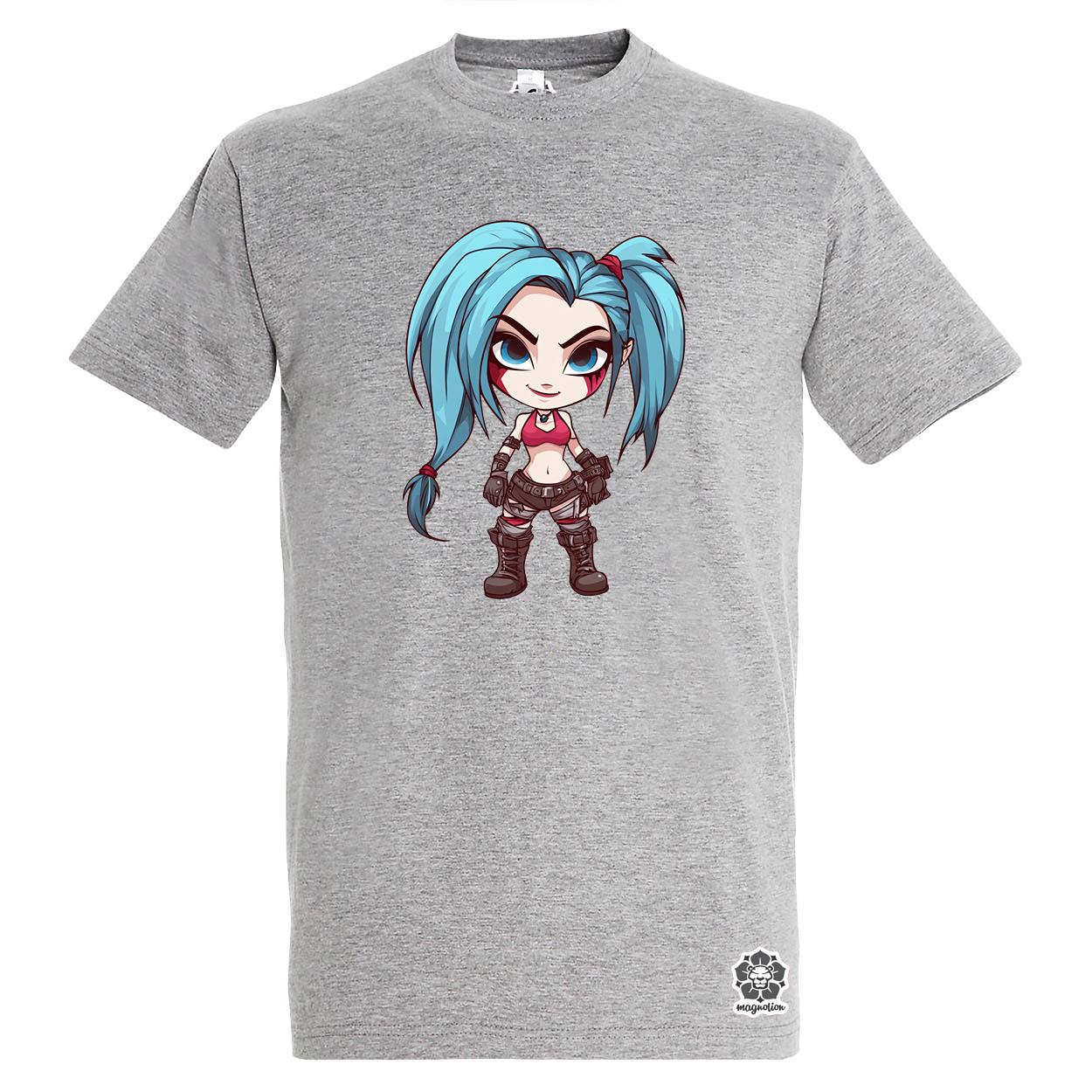 Chibi Jinx v3 egyedi póló 