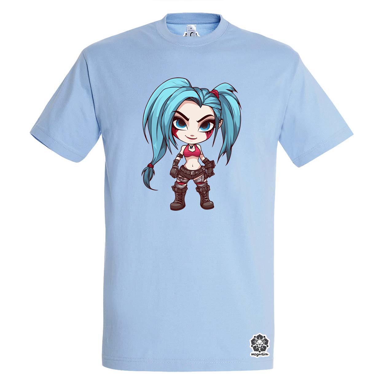 Chibi Jinx v3 egyedi póló 