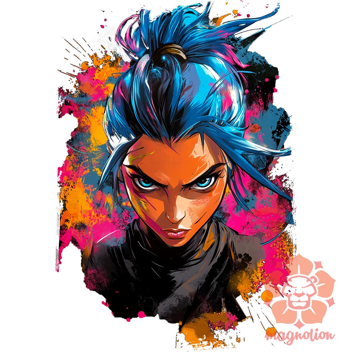 Graffiti Jinx v1 egyedi póló 