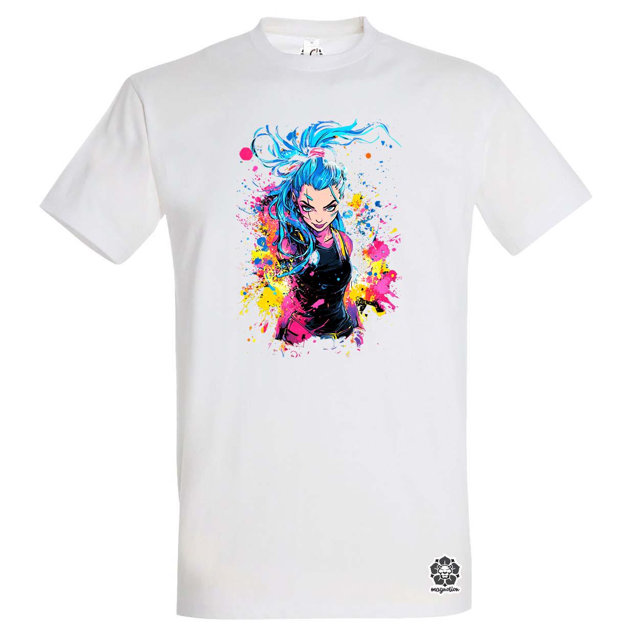 Graffiti Jinx v2 egyedi póló 