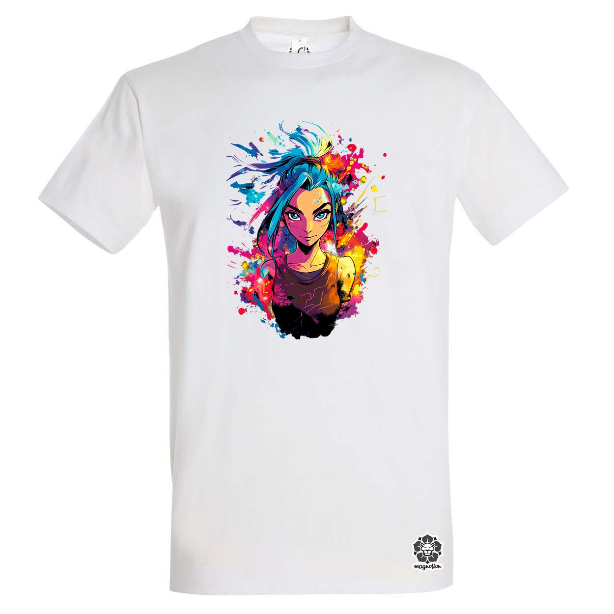 Graffiti Jinx v3 egyedi póló 