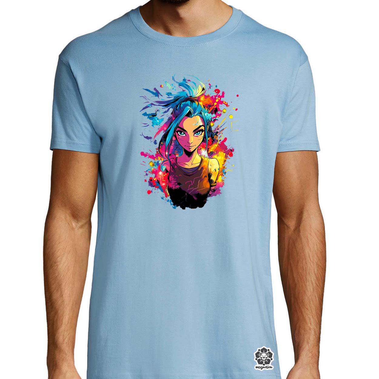 Graffiti Jinx v3 egyedi póló 