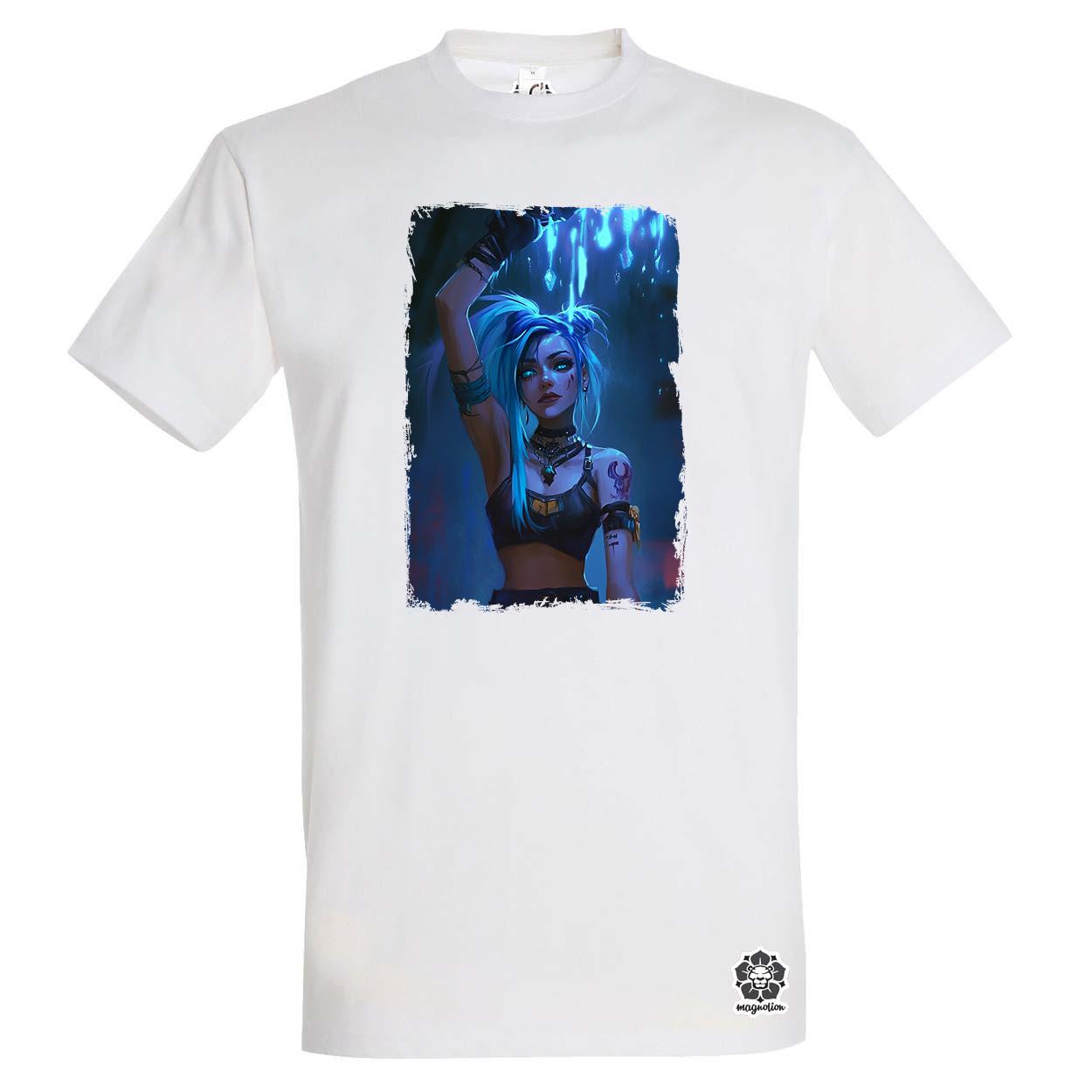 Jinx ellenállás v10 egyedi póló 