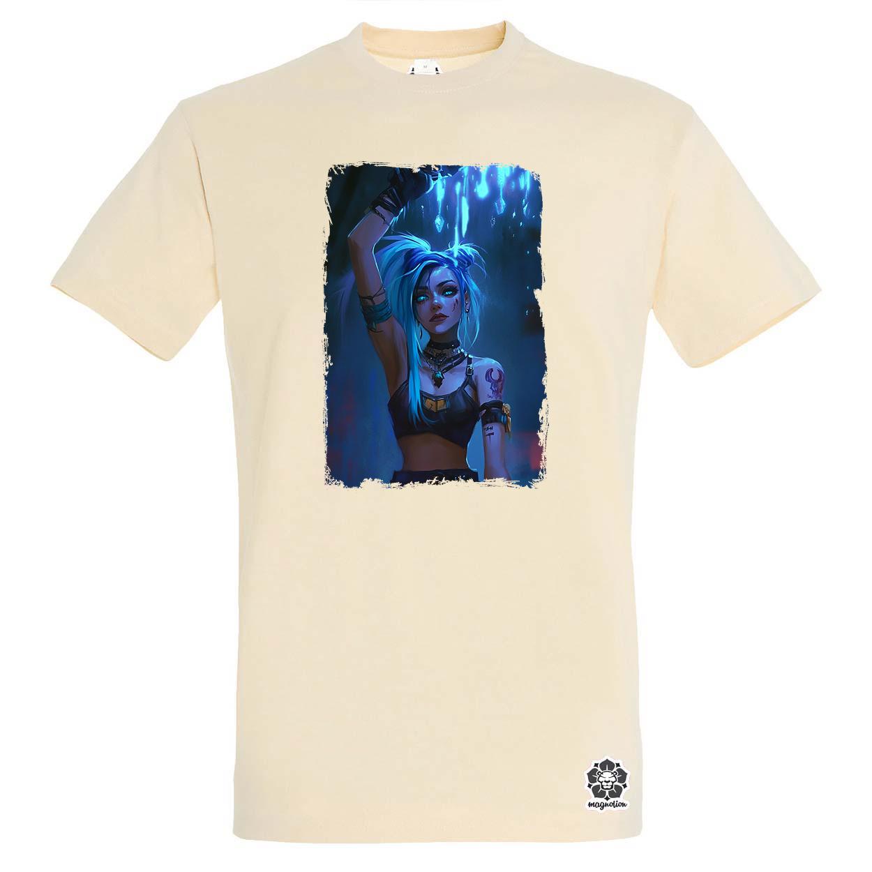 Jinx ellenállás v10 egyedi póló 