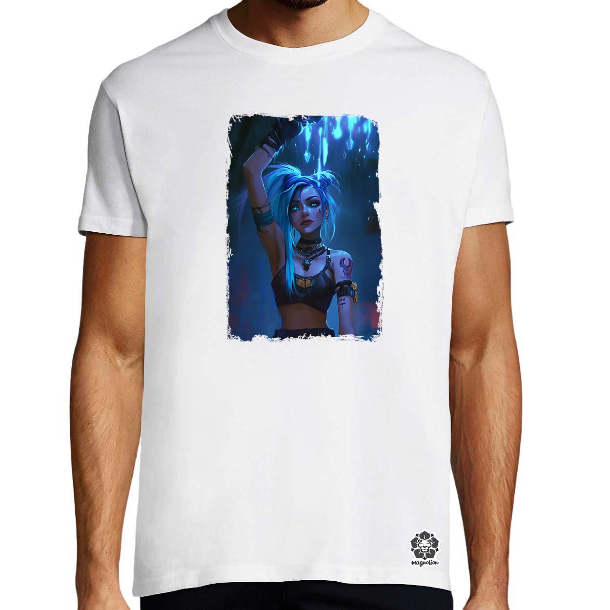 Jinx ellenállás v10 egyedi póló 