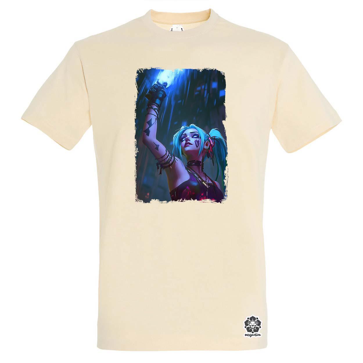 Jinx ellenállás v8 egyedi póló 
