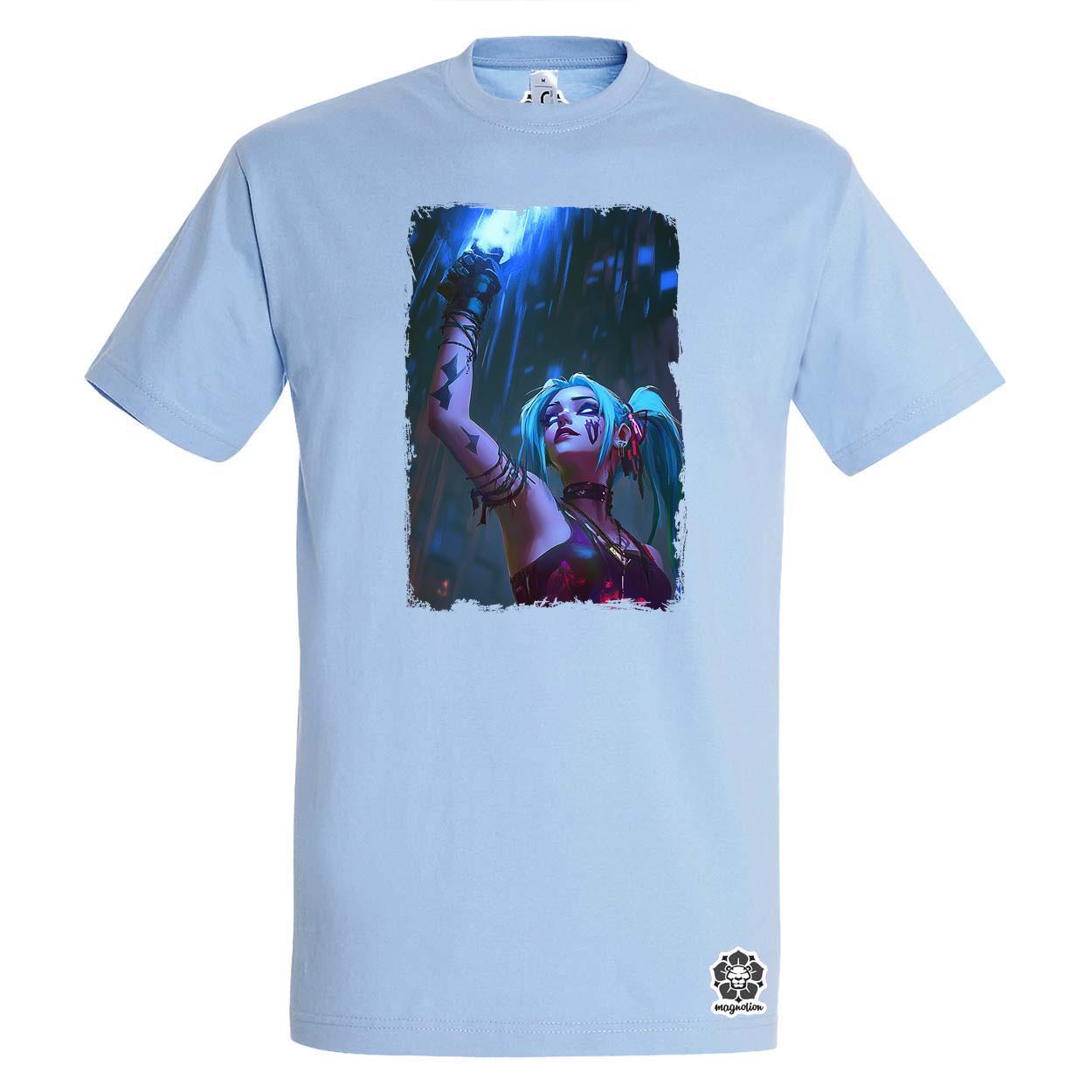 Jinx ellenállás v8 egyedi póló 