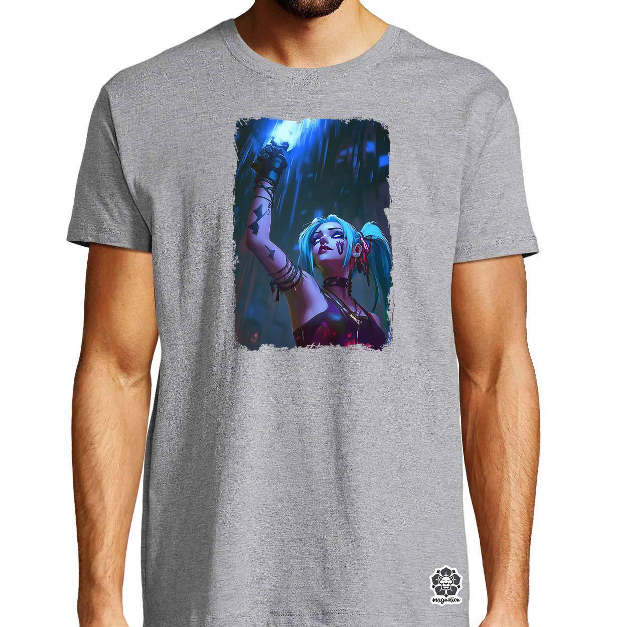 Jinx ellenállás v8 egyedi póló 