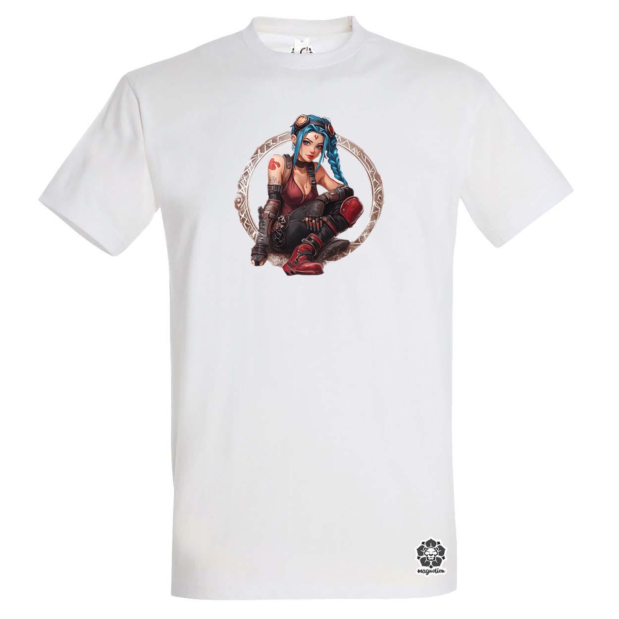 Jinx matrica v10 egyedi póló 