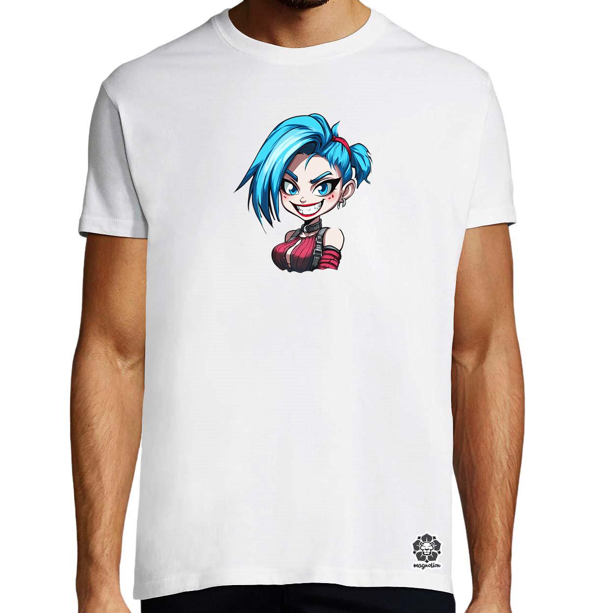 Jinx matrica v2 egyedi póló 