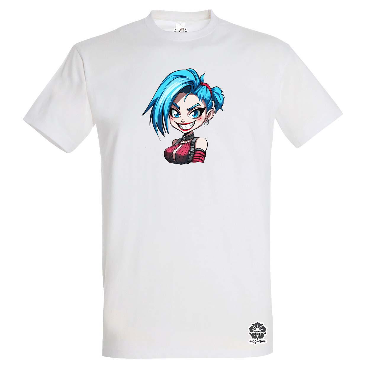 Jinx matrica v2 egyedi póló 