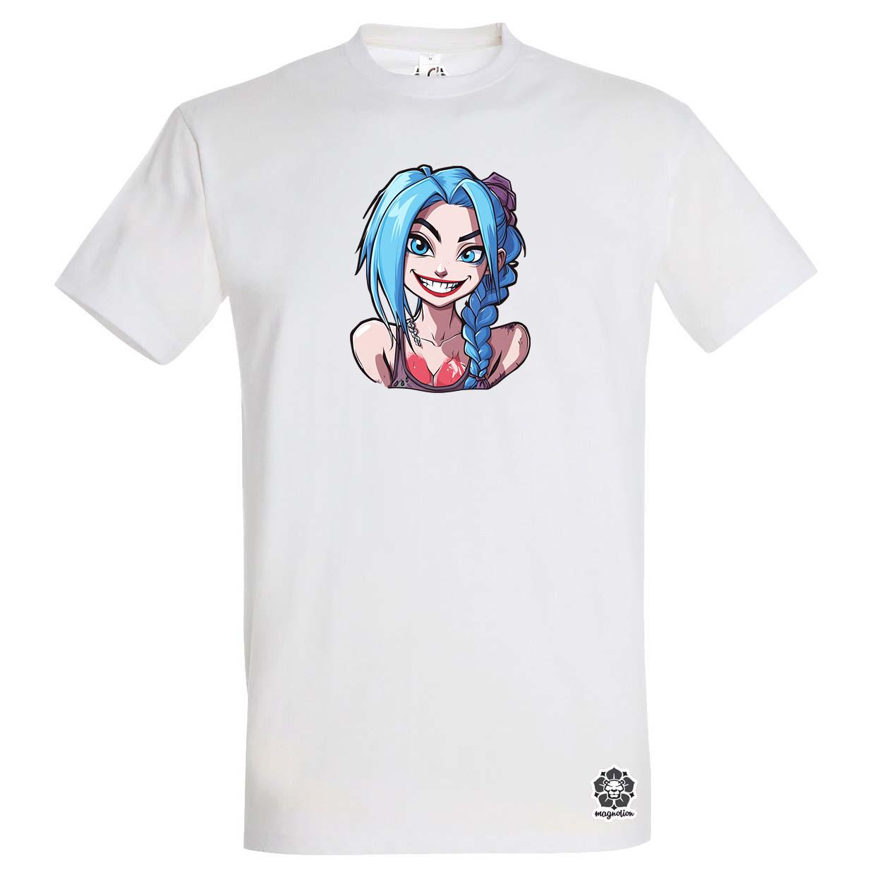 Jinx matrica v3 egyedi póló 
