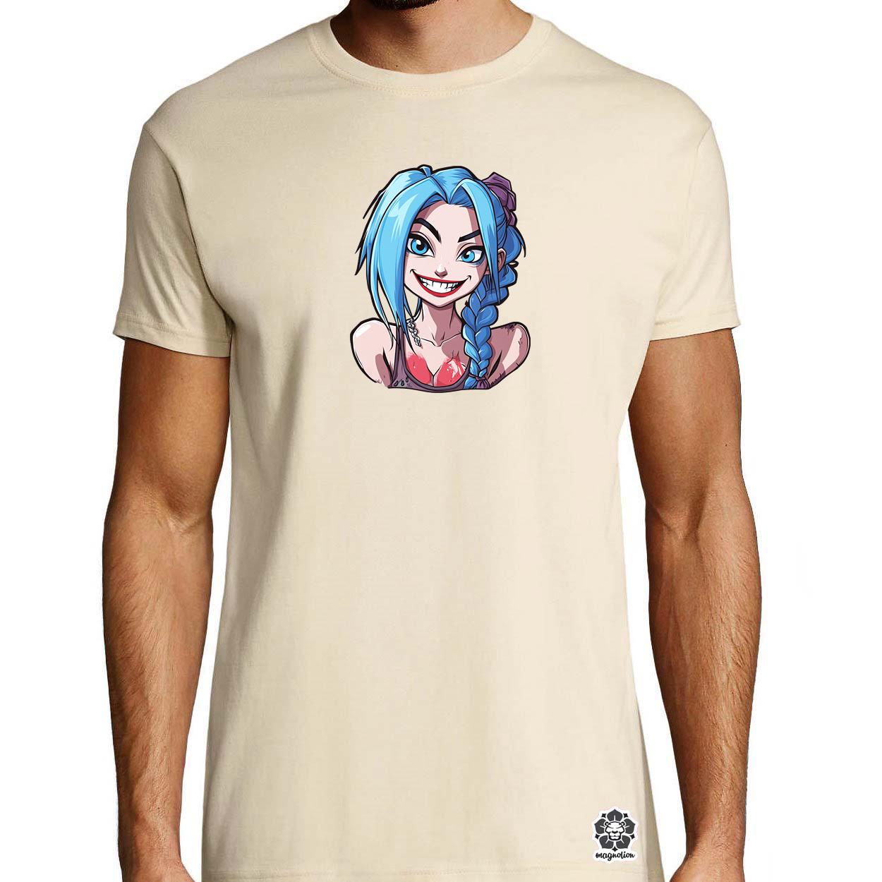 Jinx matrica v3 egyedi póló 
