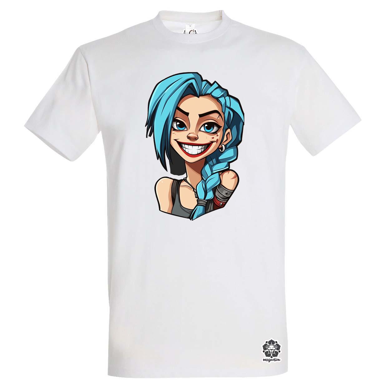 Jinx matrica v4 egyedi póló 