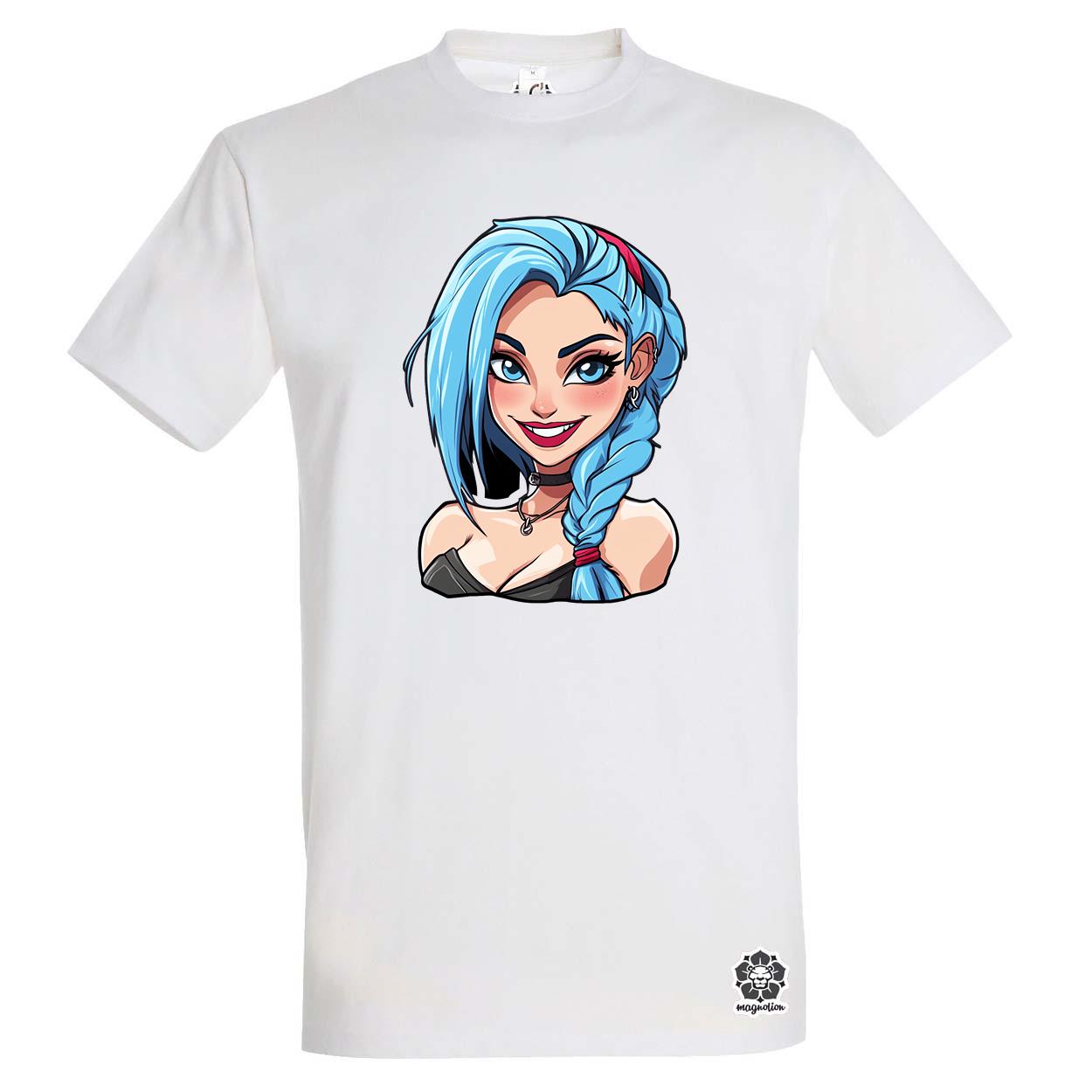 Jinx matrica v5 egyedi póló 
