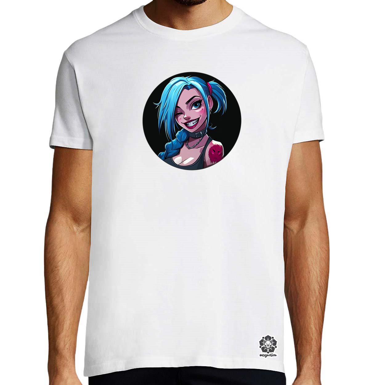Jinx matrica v6 egyedi póló 