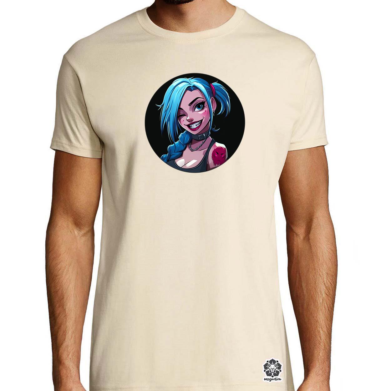 Jinx matrica v6 egyedi póló 