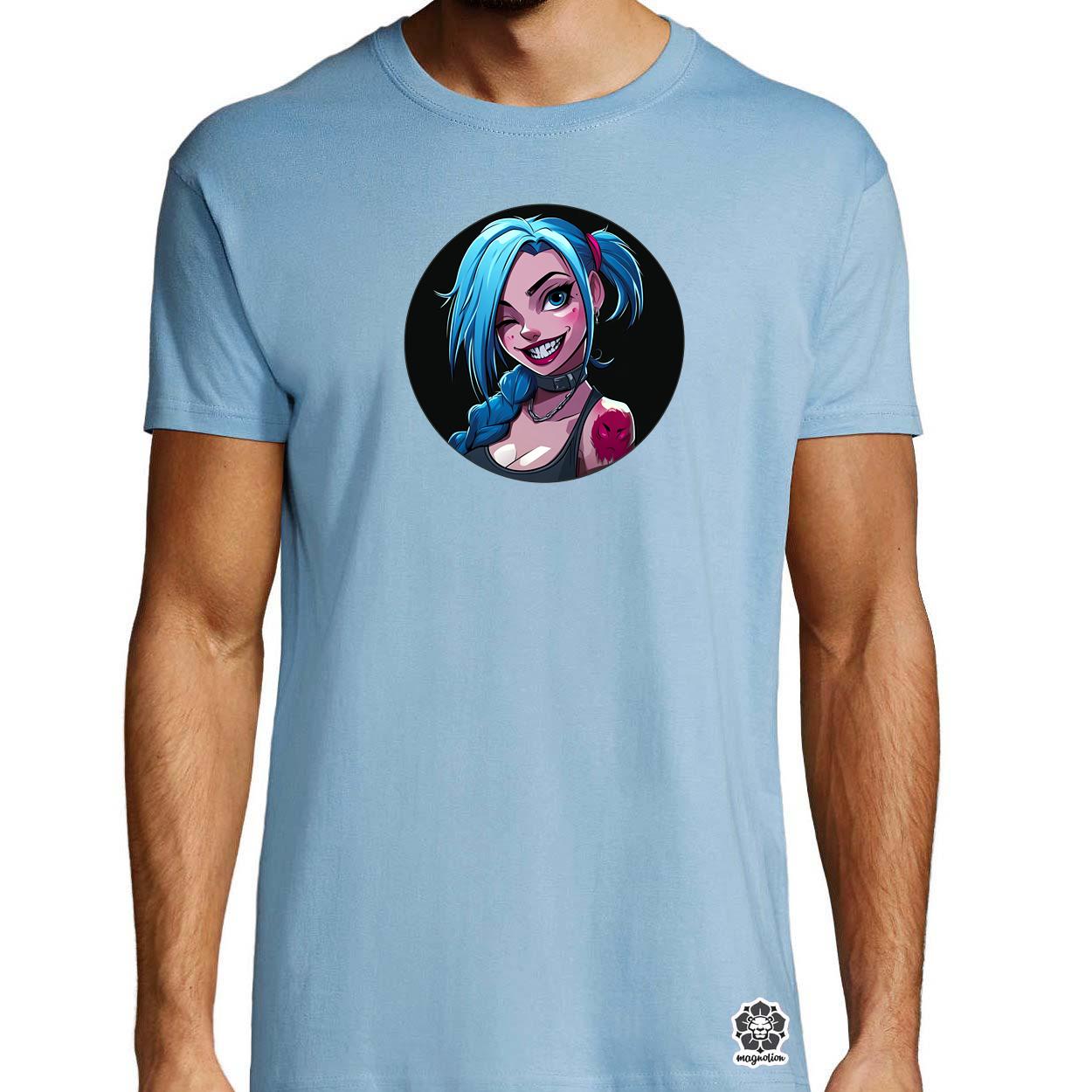Jinx matrica v6 egyedi póló 