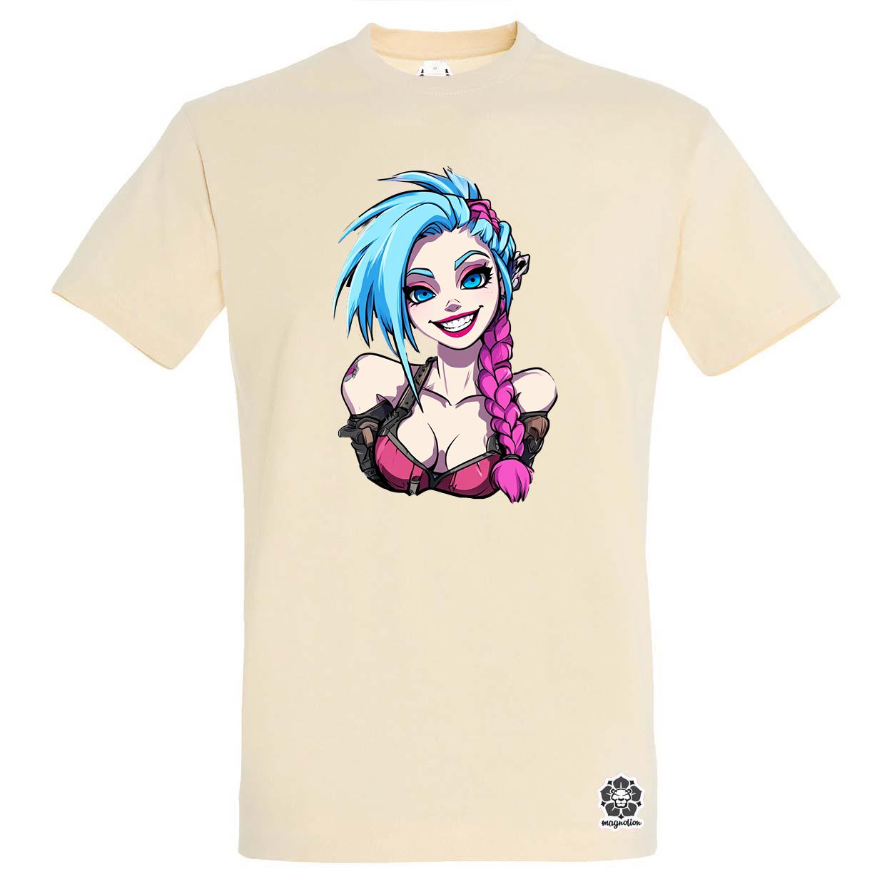 Jinx matrica v7 egyedi póló 