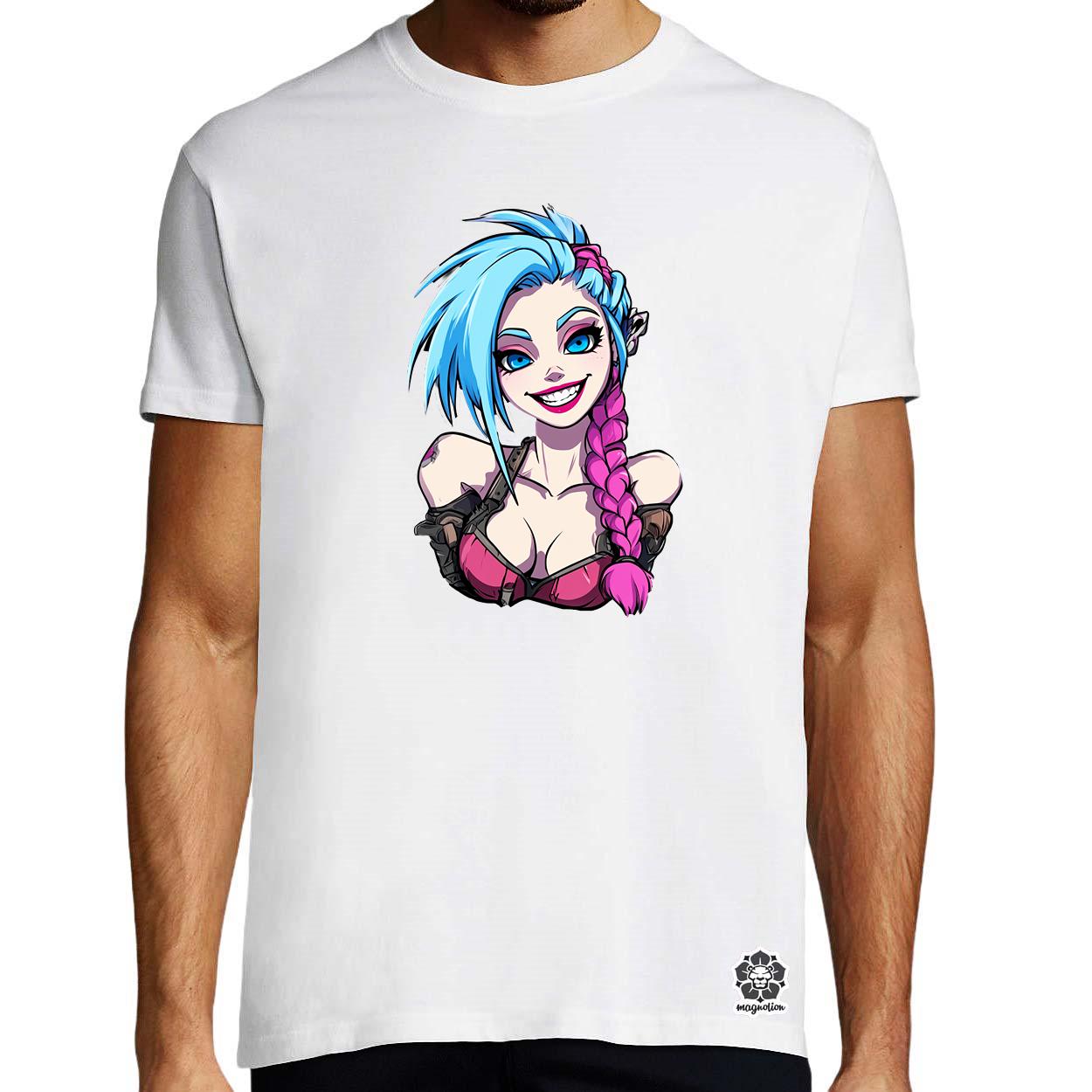 Jinx matrica v7 egyedi póló 