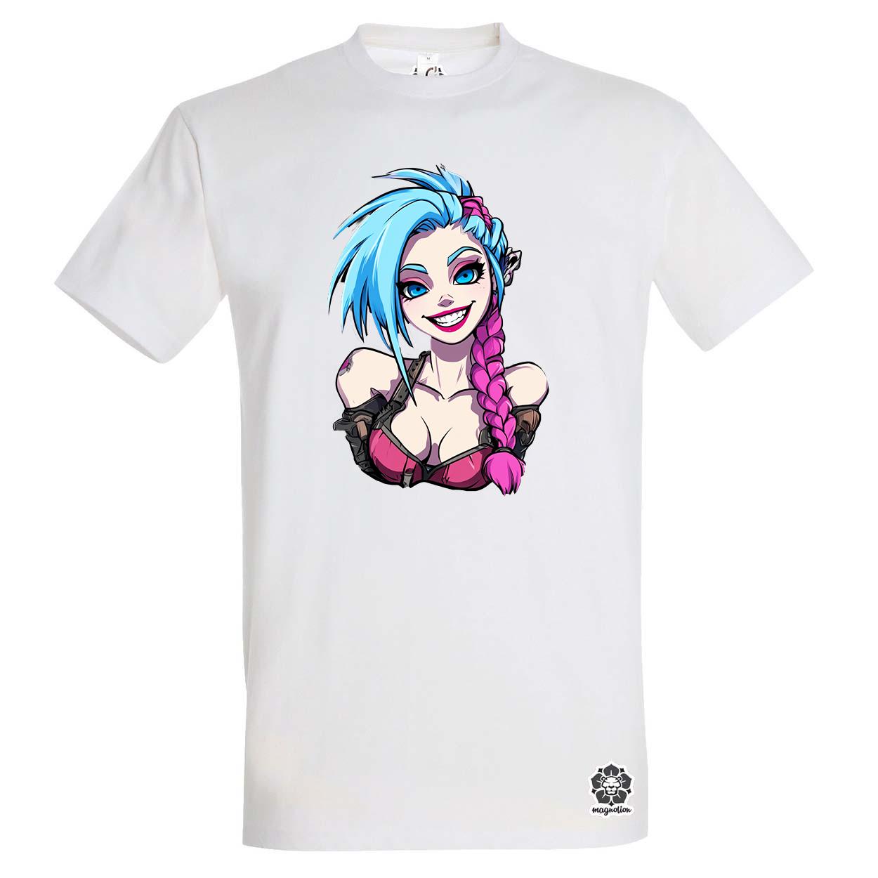 Jinx matrica v7 egyedi póló 