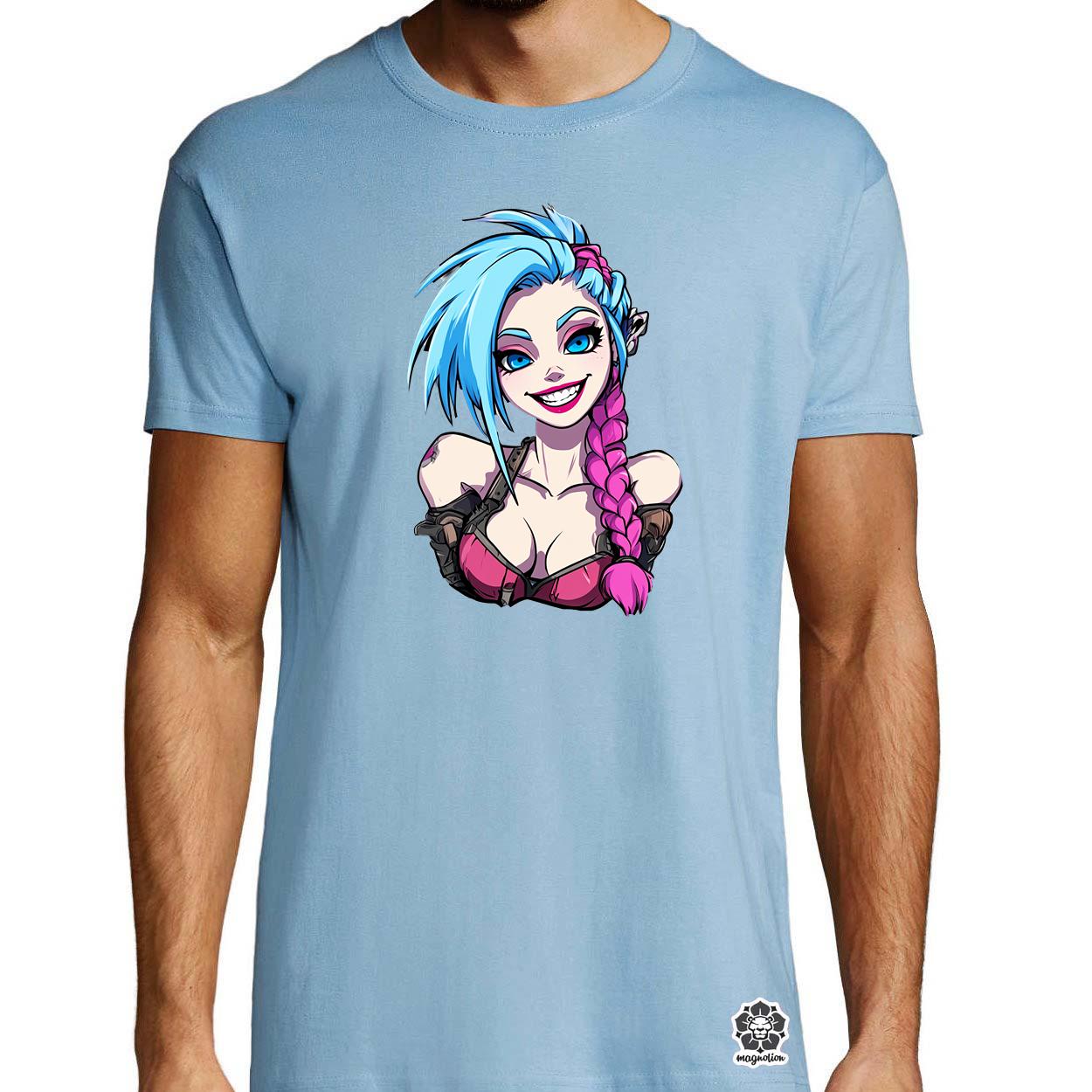 Jinx matrica v7 egyedi póló 