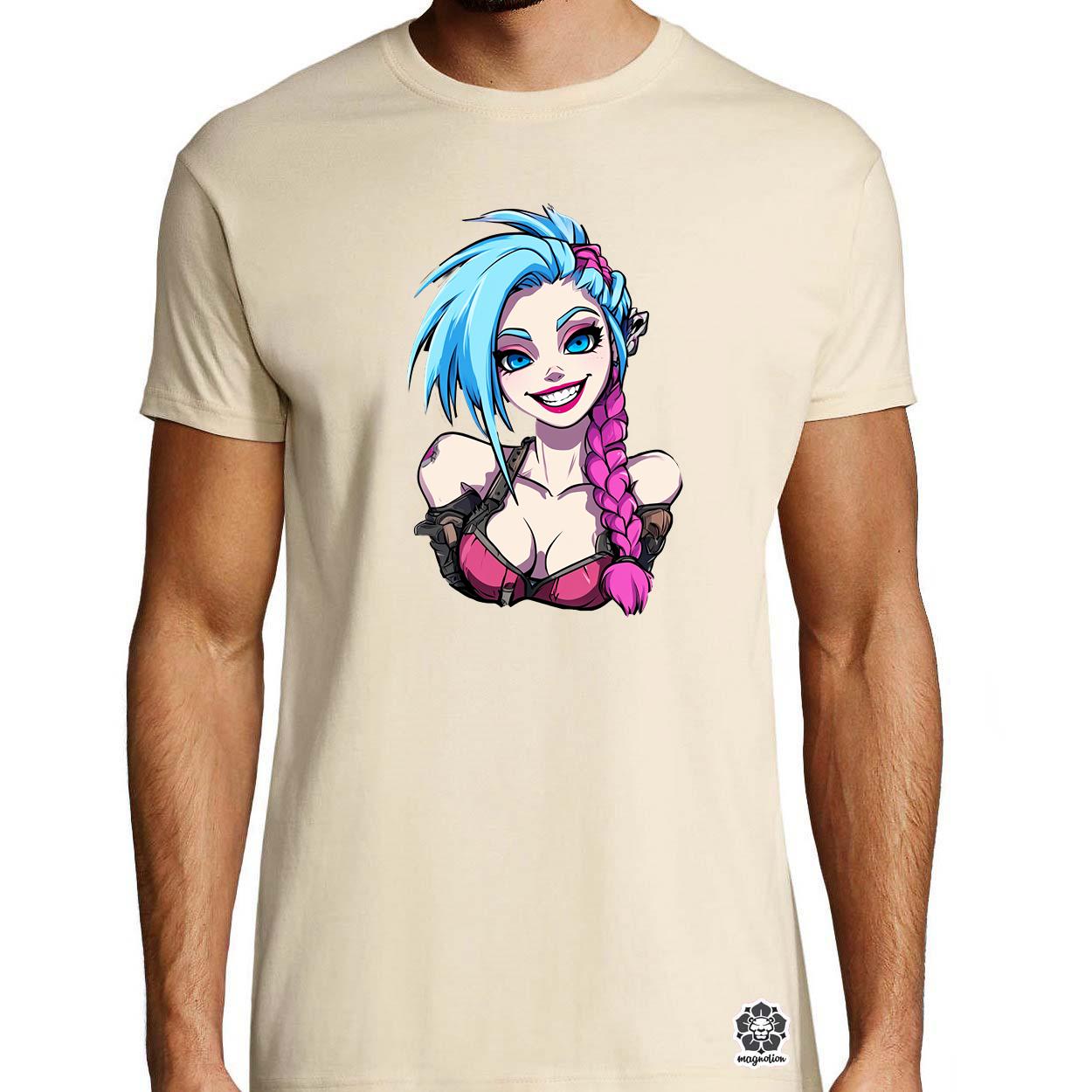 Jinx matrica v7 egyedi póló 