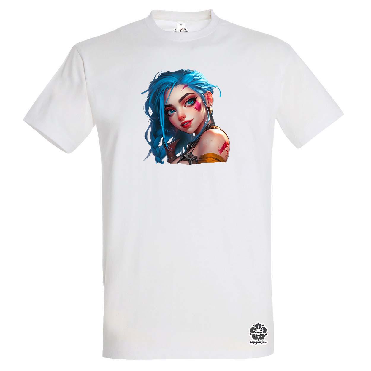 Jinx matrica v8 egyedi póló 