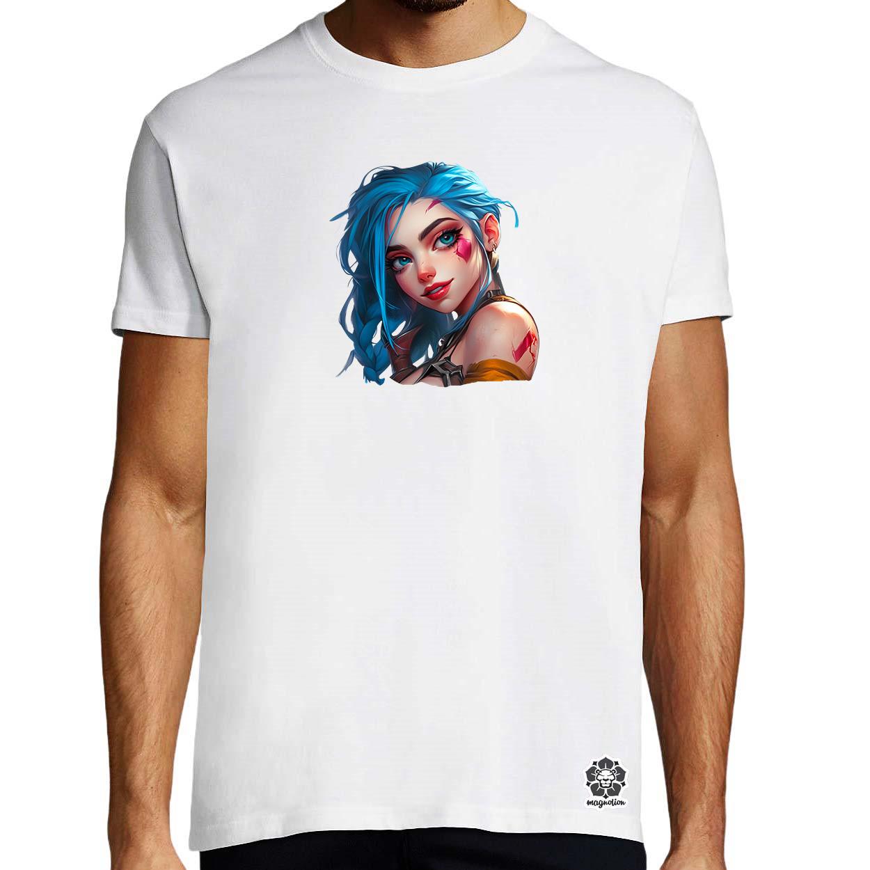 Jinx matrica v8 egyedi póló 