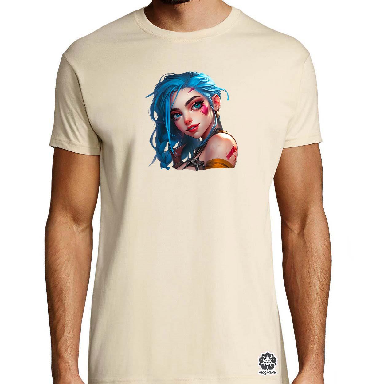 Jinx matrica v8 egyedi póló 