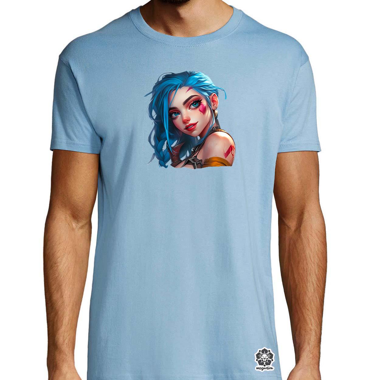Jinx matrica v8 egyedi póló 