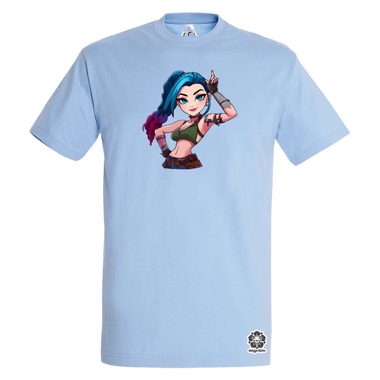 Jinx matrica v9 egyedi póló 