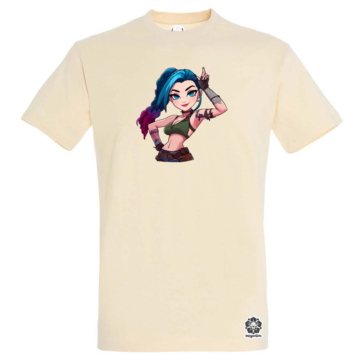 Jinx matrica v9 egyedi póló 