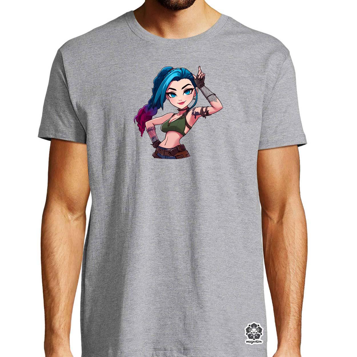 Jinx matrica v9 egyedi póló 