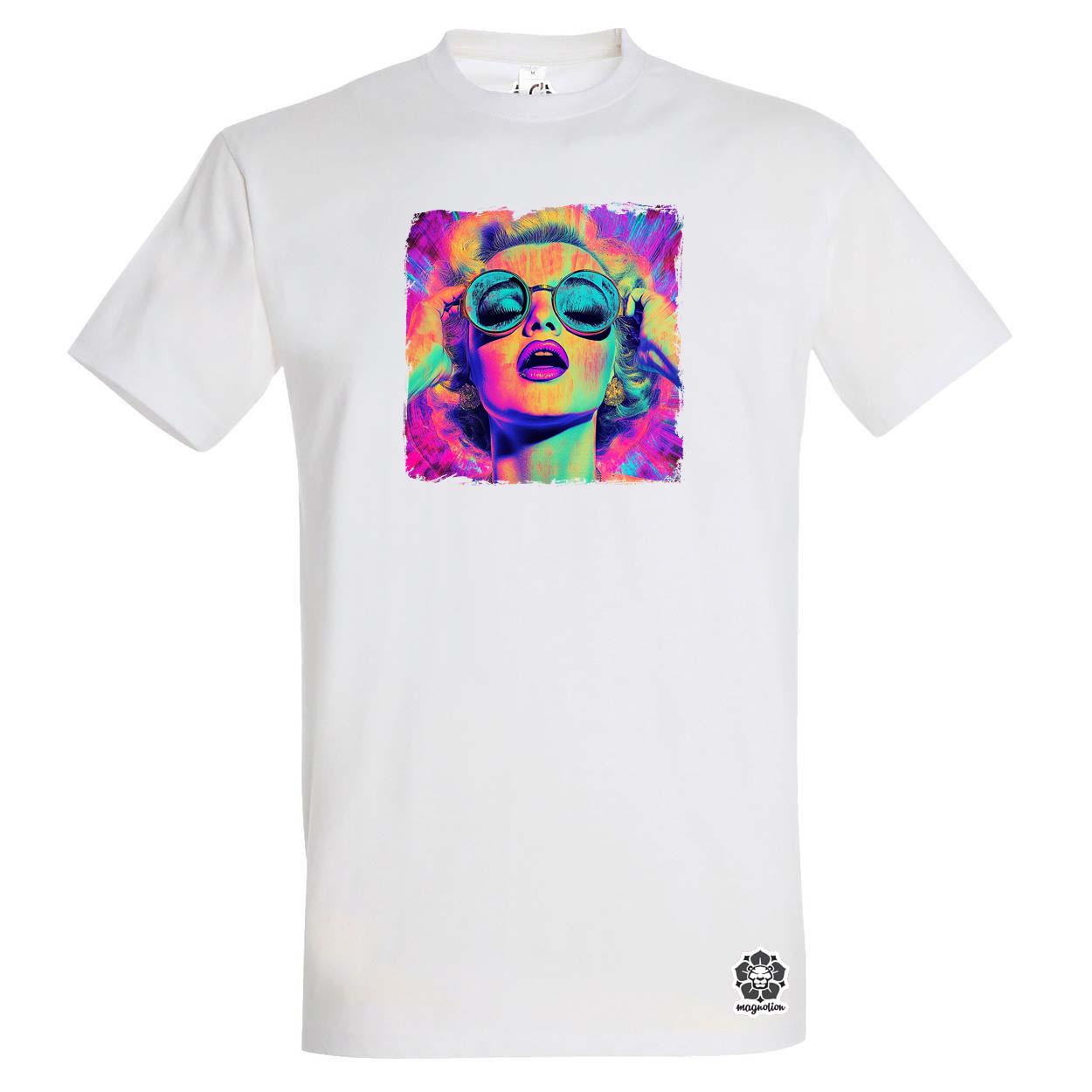 Pop art Marilyn Monroe v6 egyedi póló 