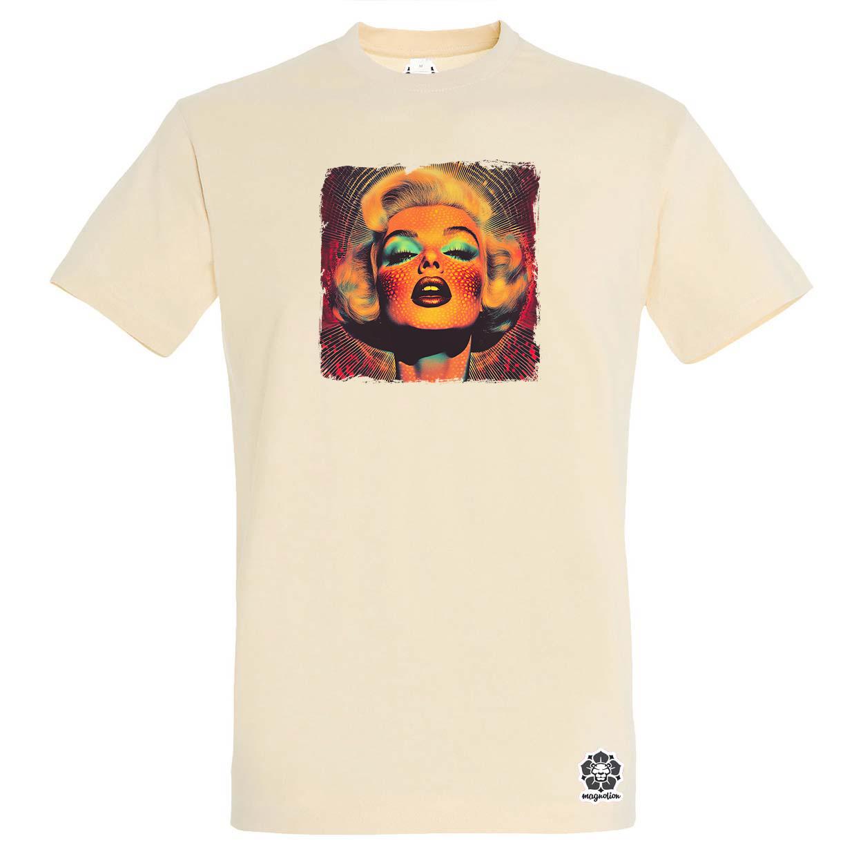 Pop art Marilyn Monroe v7 egyedi póló 