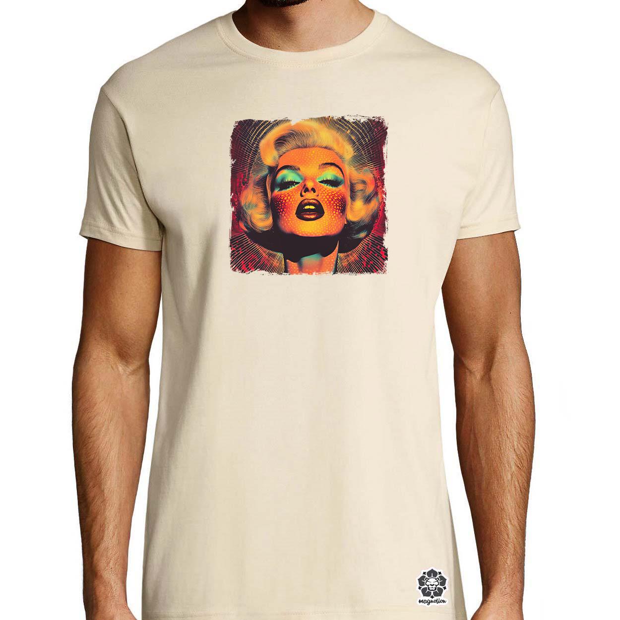 Pop art Marilyn Monroe v7 egyedi póló 
