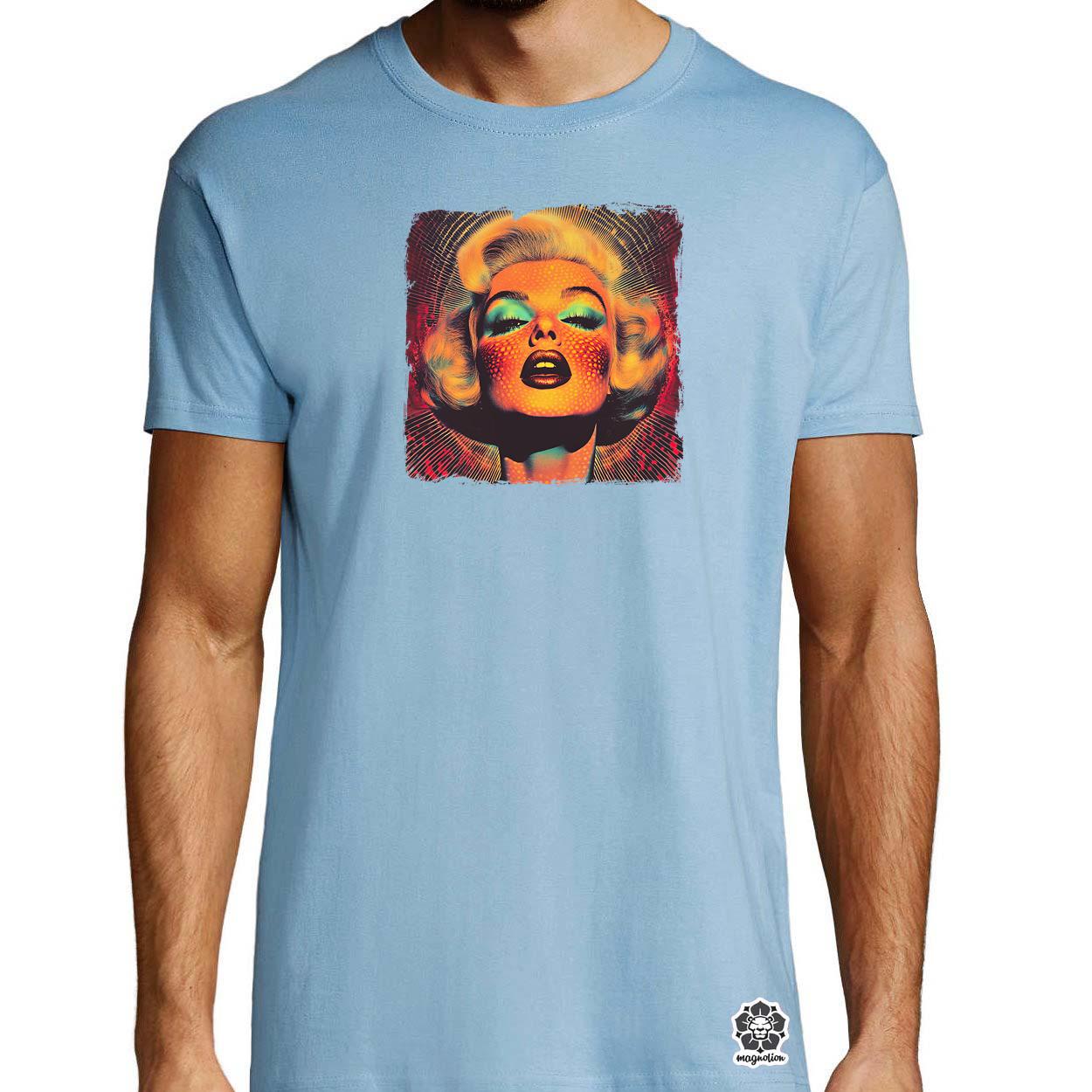 Pop art Marilyn Monroe v7 egyedi póló 